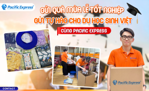 Pacific Express - gửi quà mùa lễ tốt nghiệp cho du học sinh