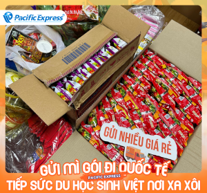 Pacific Express - Gửi mì gói cho du học sinh Việt