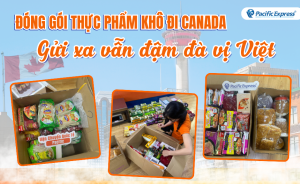 Pacific Express - Gửi thực phẩm khô đi Canada