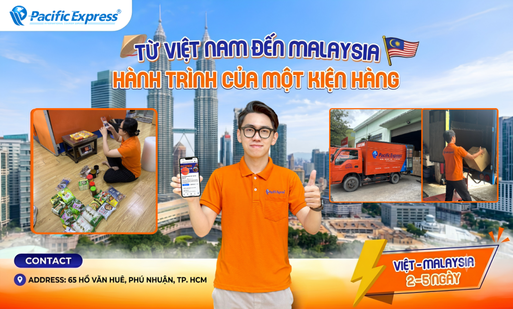 Pacific Express - Gửi hàng đi Malaysia